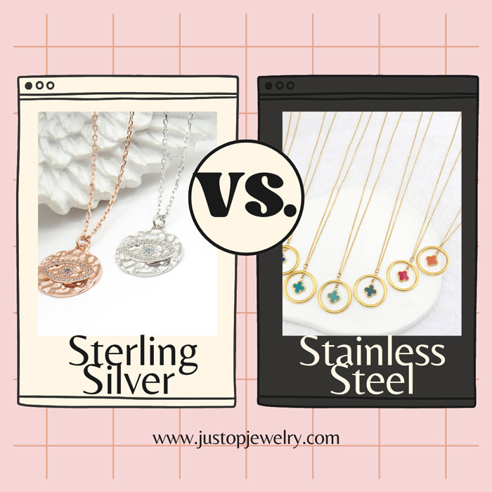 Hexingsheng Jewelry | Sterling Silver Vs. Stainless Steel Jewelry
