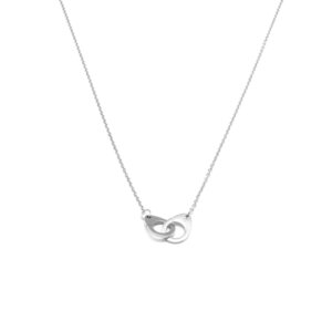 Stainless Steel Handcuff Pendant Necklace for Punk Style