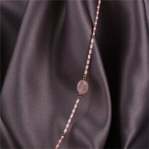 Boho Handmade Natural Stone Necklaces with Colorful Beads