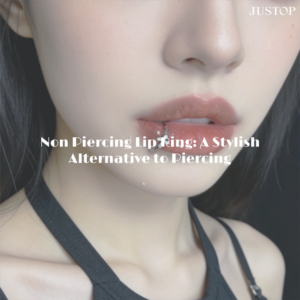 Anillo de labio sin perforación una alternativa elegante al piercing