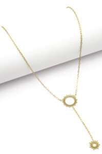 Hexingsheng Jewelry | Contact Lariat Necklace: The Effortless Elegance of Modern Jewelry