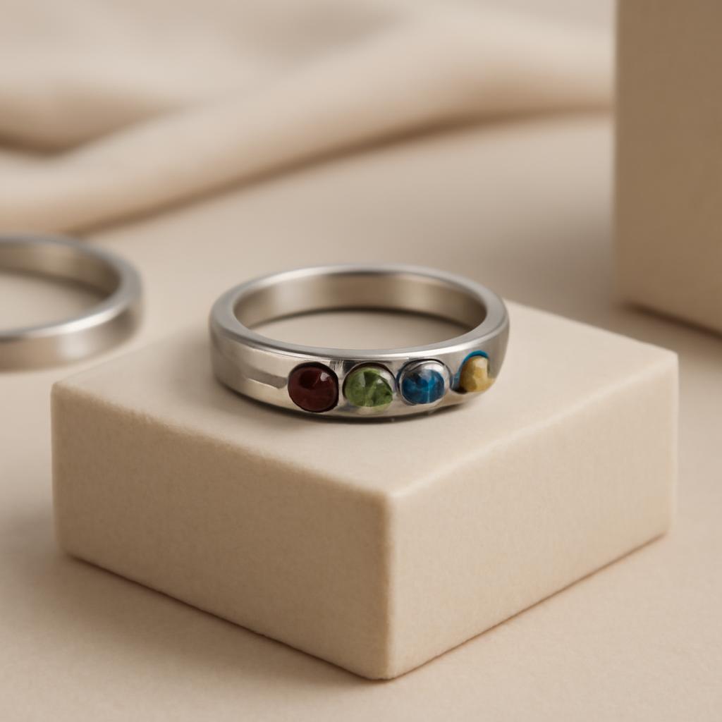 Hexingsheng Jewelry | Stainless Steel Mothers Rings: Personalized Elegance for Every Family Stainless Steel Mothers Rings: Personalized Elegance for Every Family