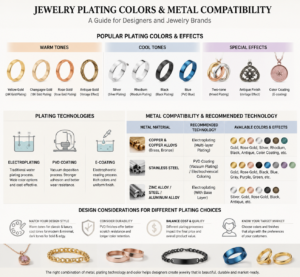 How to Choose Jewelry Plating Colors and Base Metals